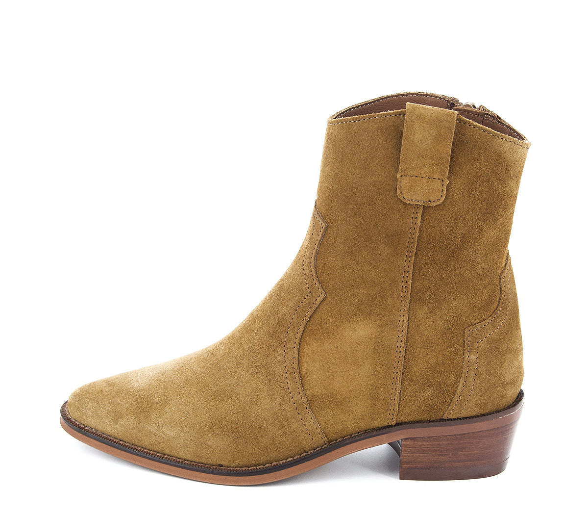 2548 BOTÍN COWBOY SERRAJE CUERO