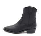 5644 BOTÍN COWBOY PIEL NEGRA