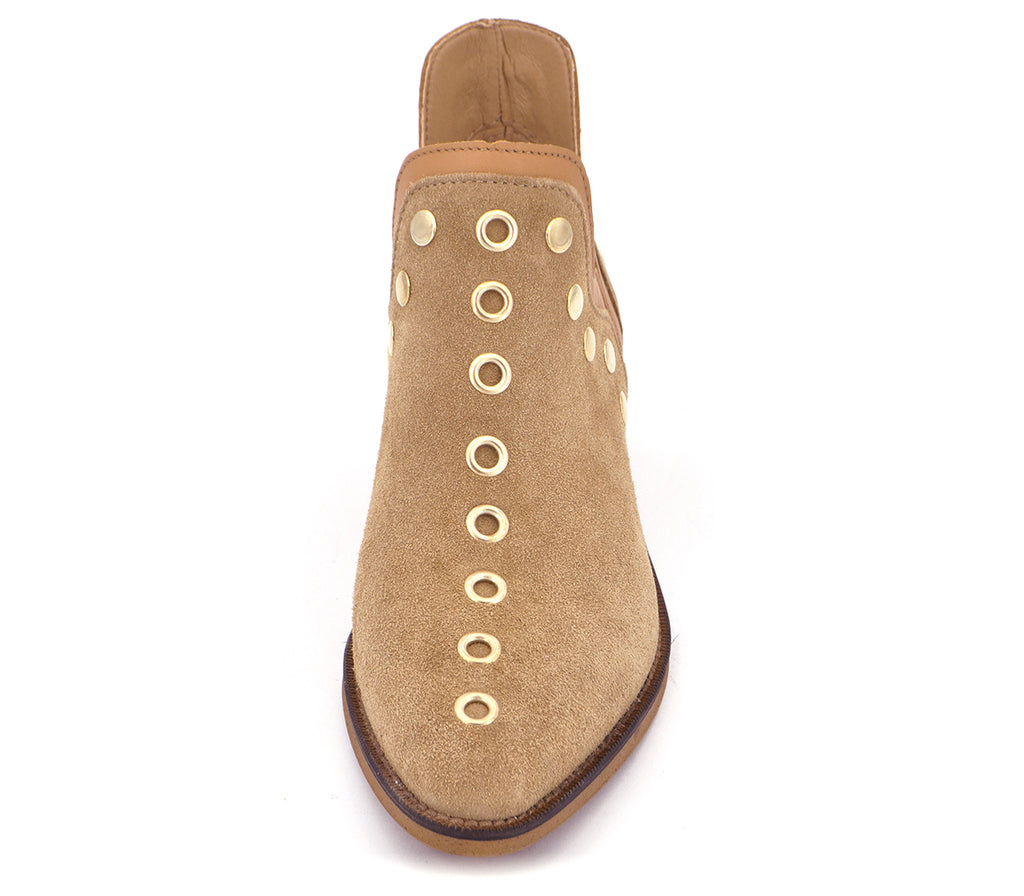 2582 SUEDE LEATHER STUD BOOT