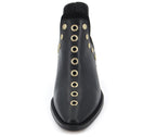 5654 BOTIN TACHAS PIEL NEGRA