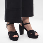 A3124 SANDALIA ANTE NEGRO