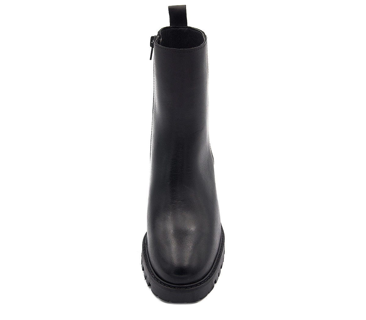 5731 BOTÍN TACÓN PIEL NEGRA