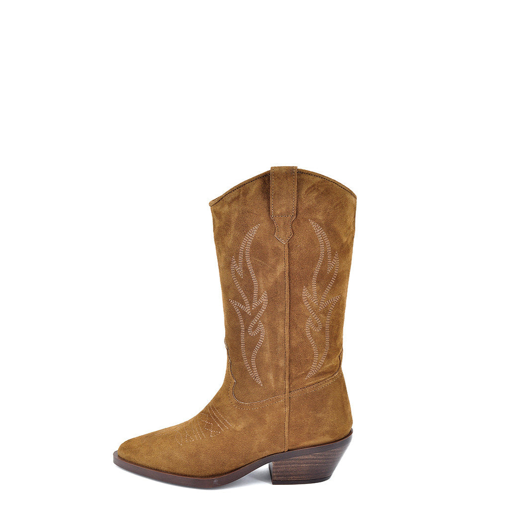 5255 BOTA ALTA COWBOY SERRAJE CUERO