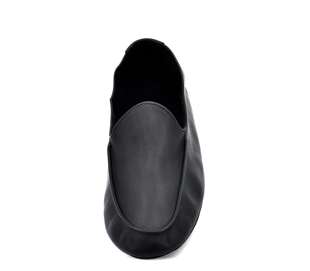 528 ZAPATO MOCASÍN PIEL NEGRA