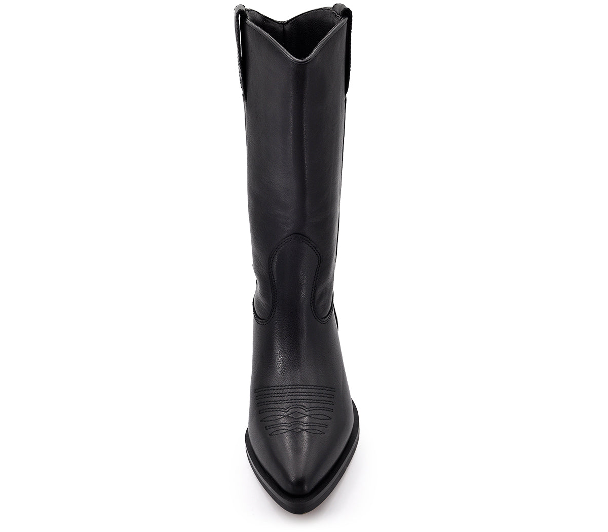 5687 BOTA ALTA COWBOY PIEL NEGRA