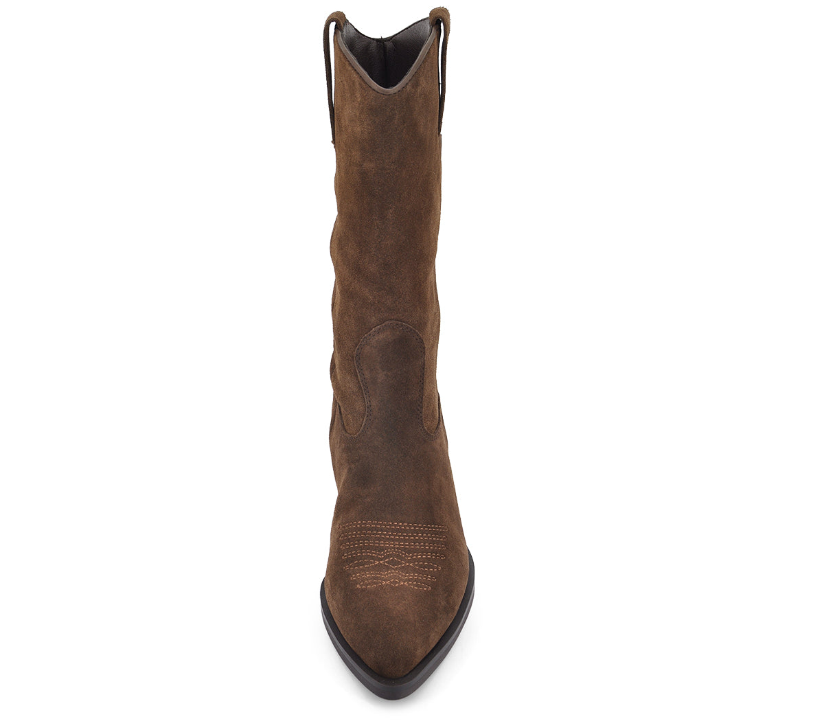 5687 BOTA ALTA COWBOY SERRAJE MARRÓN