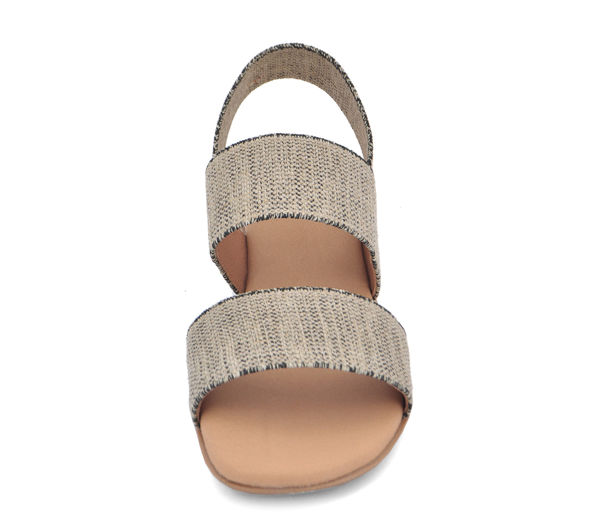 631 ALPARGATA ELÁSTICO BEIGE-NEGRO