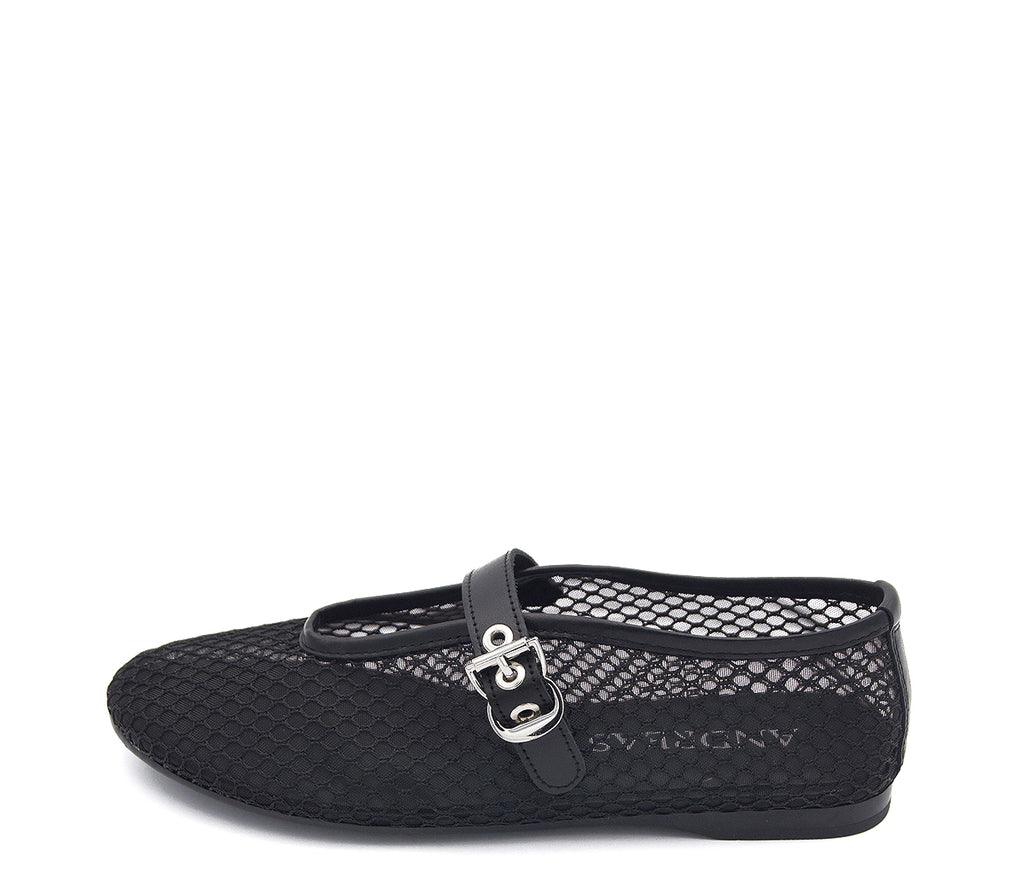 A7393 BAILARINA MESH NEGRA