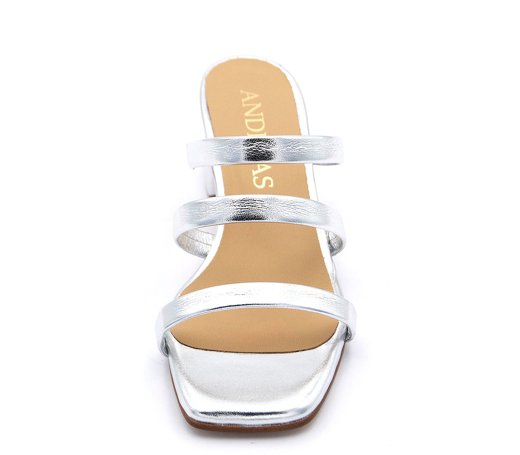 SILVER SANDAL A6959 M VE25|12