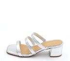 SILVER SANDAL A6959 M VE25|12