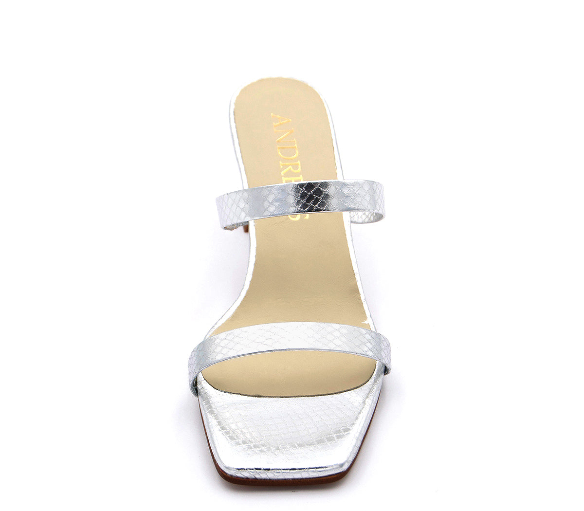 SILVER SANDAL A7371 M VE25|12