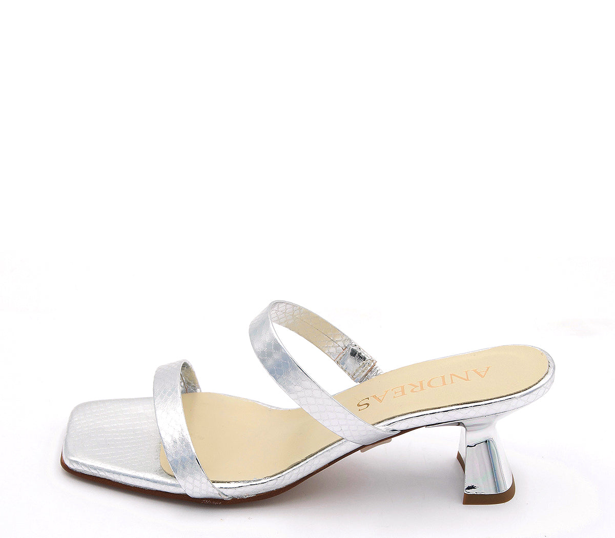 SILVER SANDAL A7371 M VE25|12