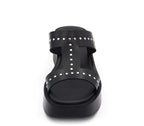 BLACK SANDAL A7404 P VE25|15
