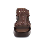 BROWN SANDAL A7404 P VE25|48