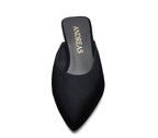 BLACK HEEL MULE A7477 A VE25|15