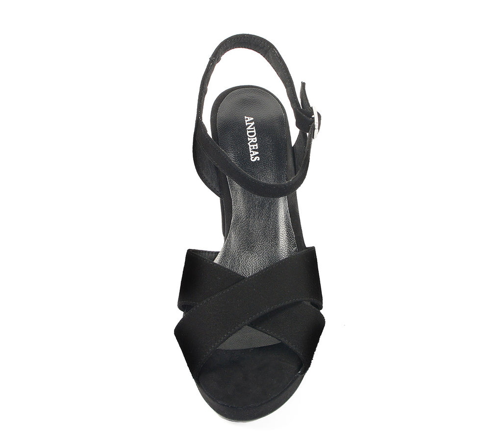A3124 SANDALIA ANTELINA TACÓN NEGRO