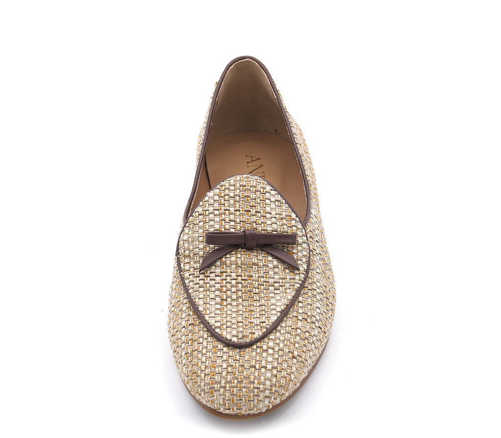 NATURAL BOW SHOE A7111 R VE25|07