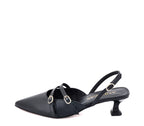 A7087 ZAPATO DESTALONADO NEGRO