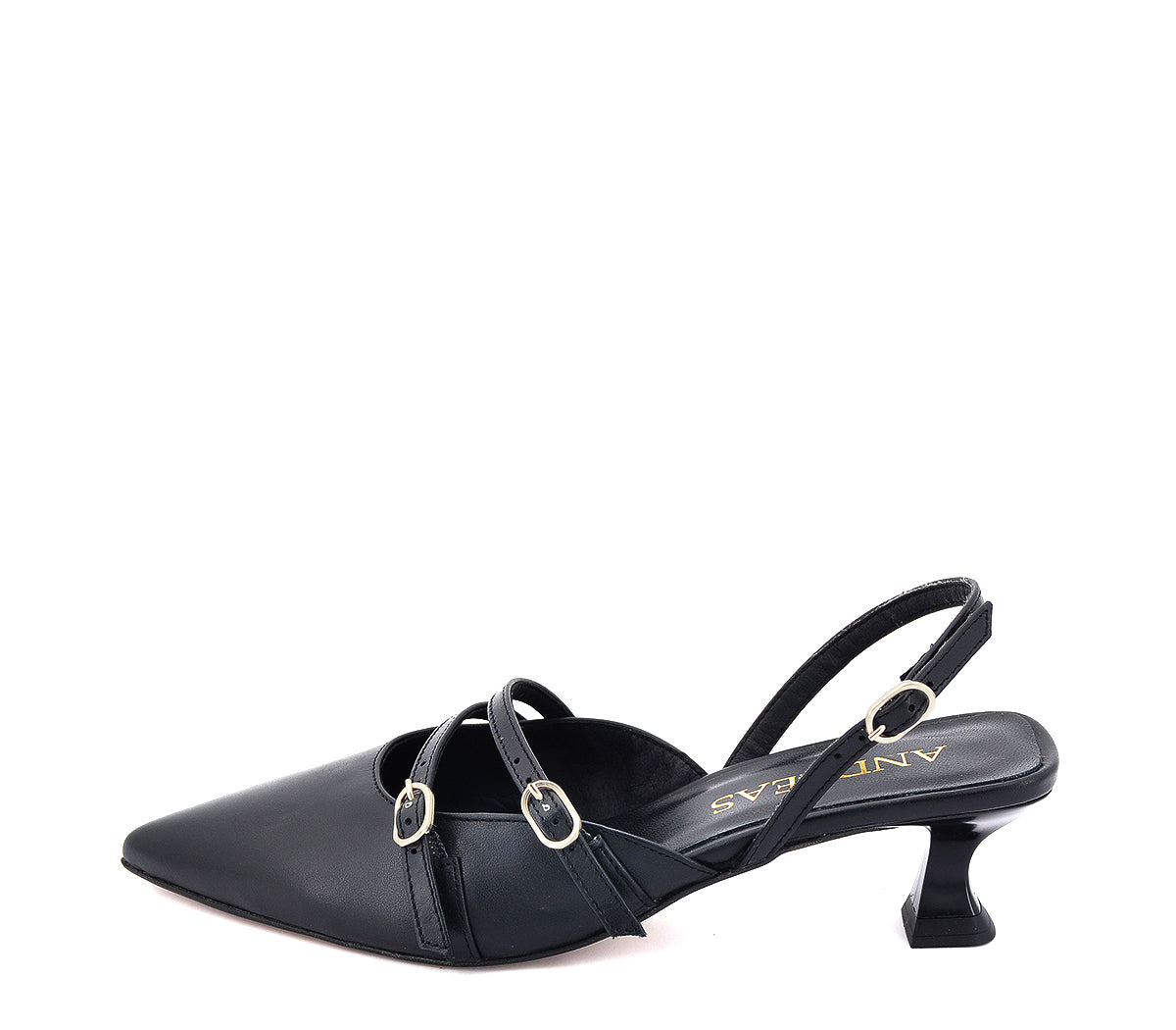 A7087 ZAPATO DESTALONADO NEGRO