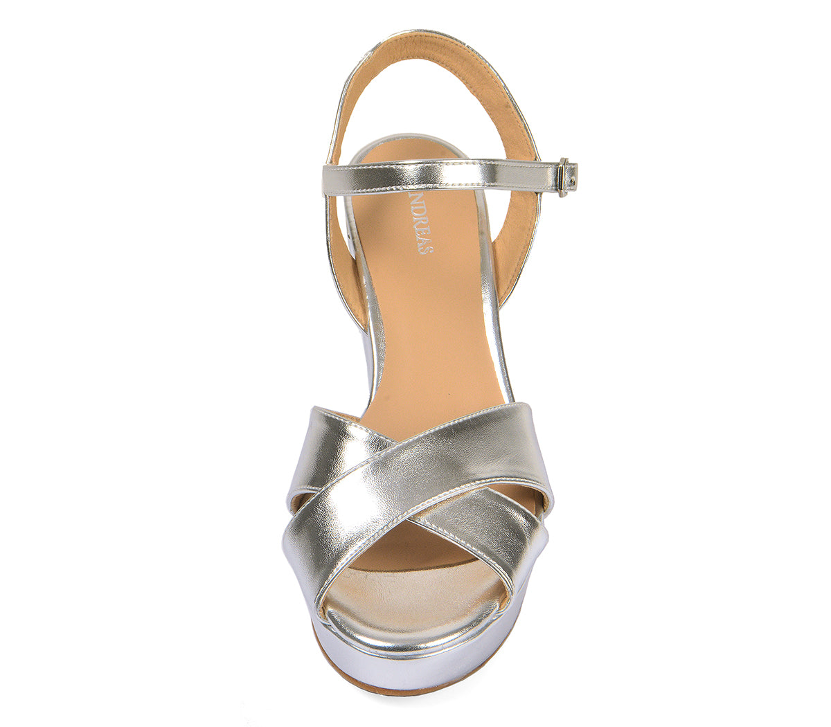 SILVER SANDAL A3124 M VE25|12