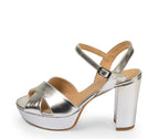 SILVER SANDAL A3124 M VE25|12