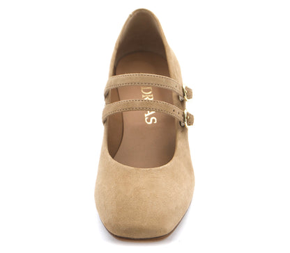 ZAPATO TACÓN CAMEL A7116 A VE25|54