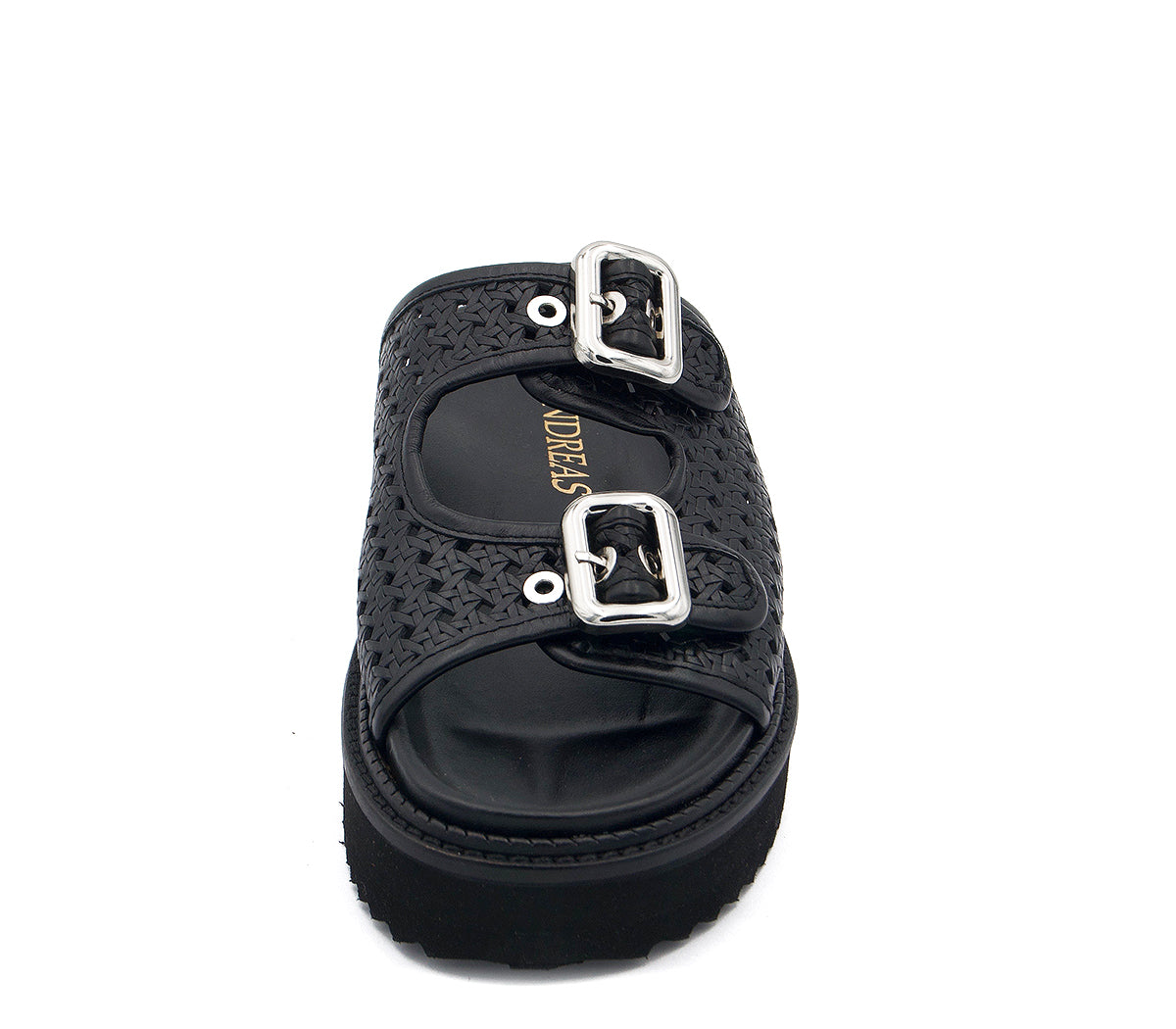 BLACK SANDAL A7352 P VE25|15