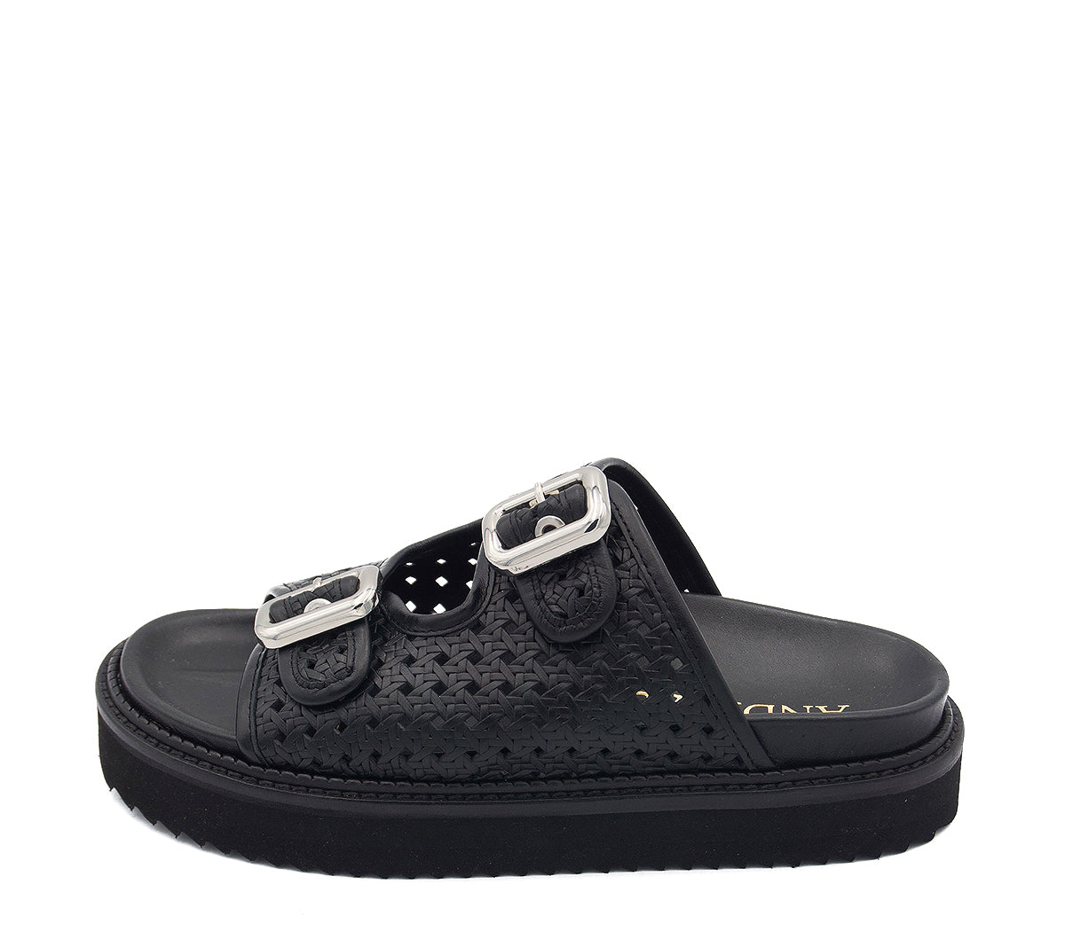 BLACK SANDAL A7352 P VE25|15