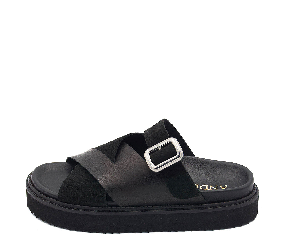 BLACK SANDAL A7350 S VE25|15