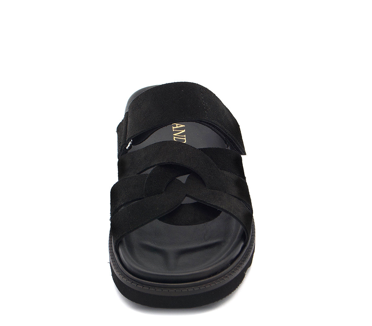 BLACK SANDAL A7348 S VE25|15