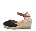 BLACK ESPADRILLE 103 L VE25|15