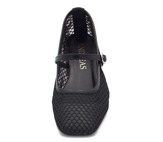 MERCEDITA TACÓN NEGRO A7419 R VE25|15