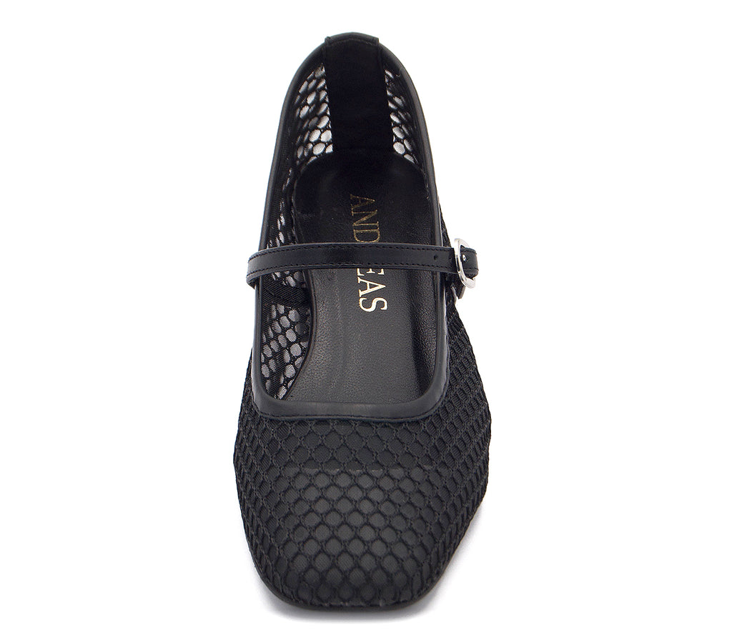 A7419 MERCEDITA MESH NEGRA