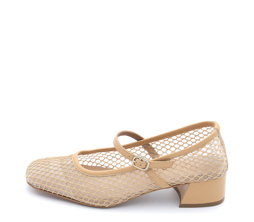 A7419 MERCEDITA MESH CAMEL