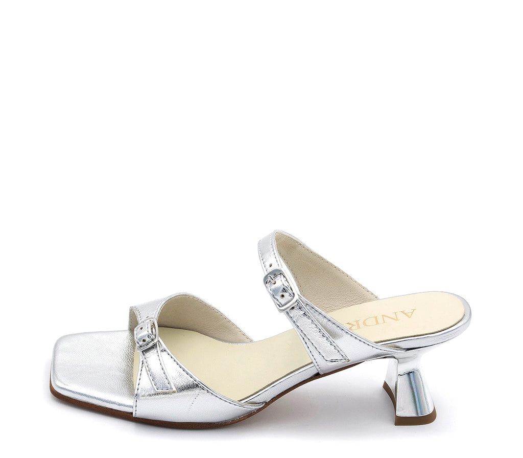 SILVER HEEL SANDAL A7369 M VE25|12