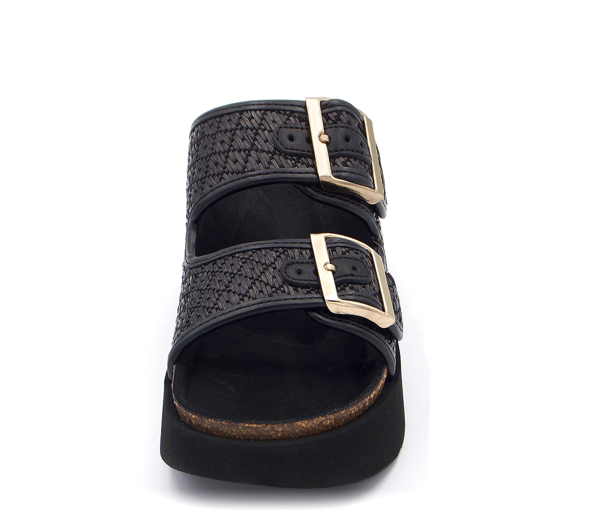 BLACK SANDAL G106362 R VE25|15