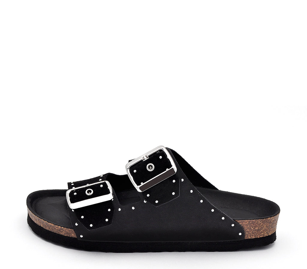 BLACK SANDAL G105592 S VE25|15