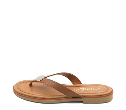 SANDALIA CUERO F-2 P VE25|09