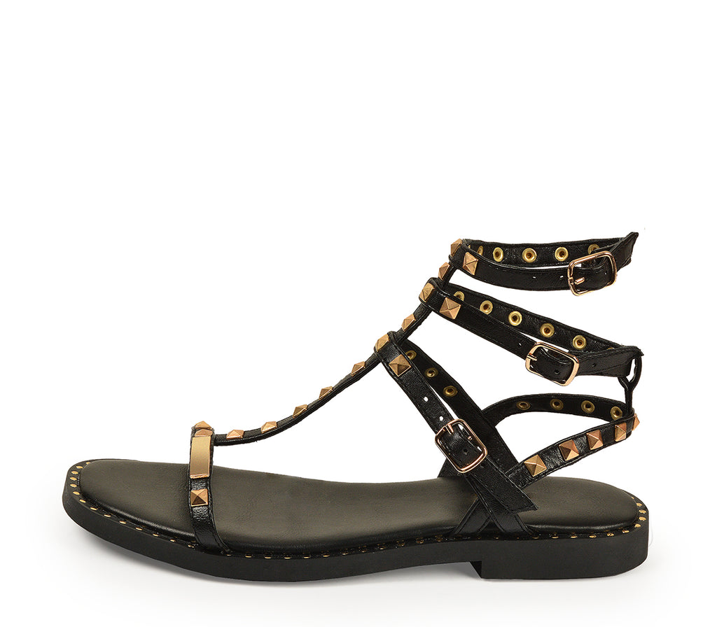 BLACK CORALIE SANDAL P VE25|87