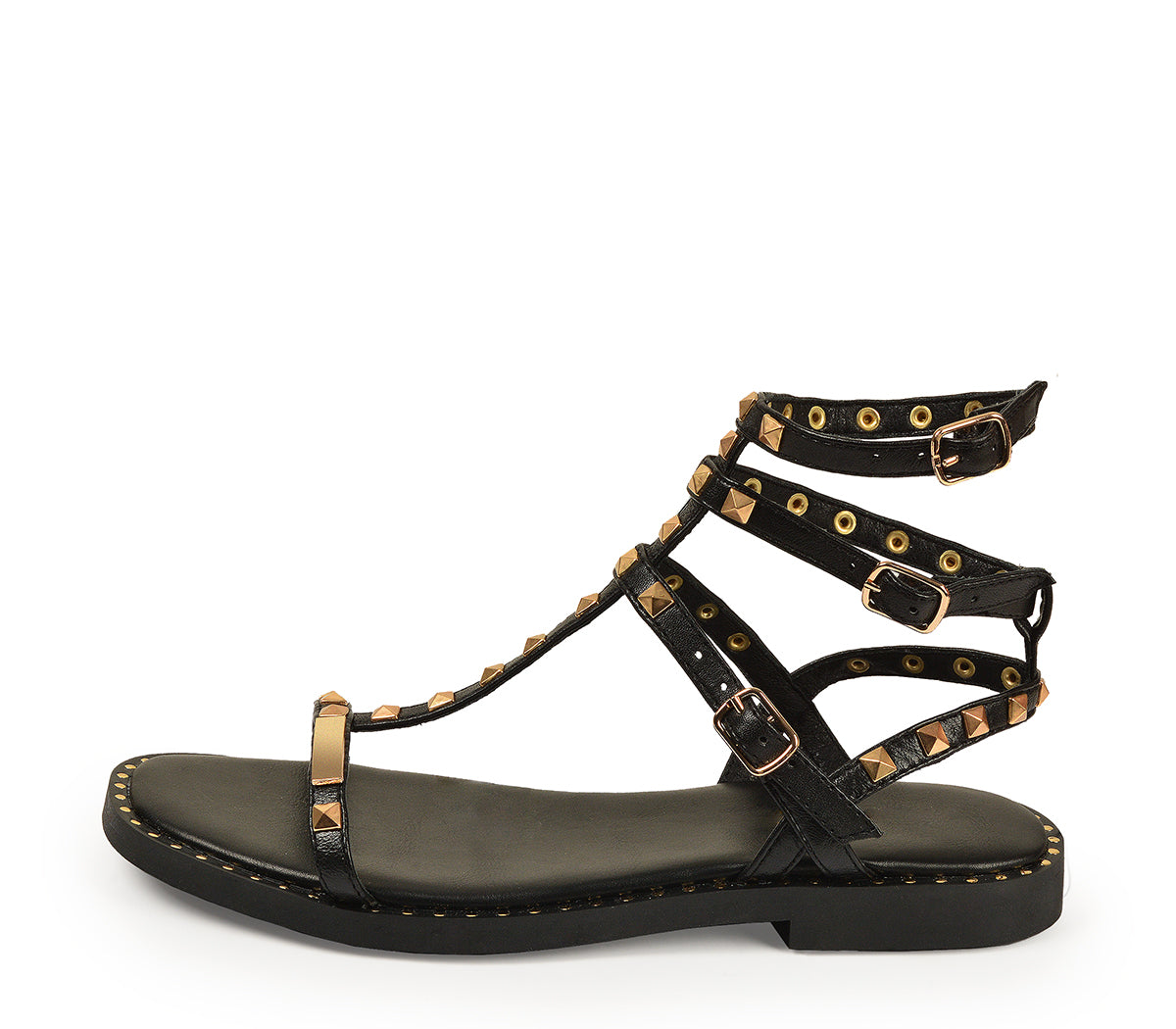 BLACK CORALIE SANDAL P VE25|87
