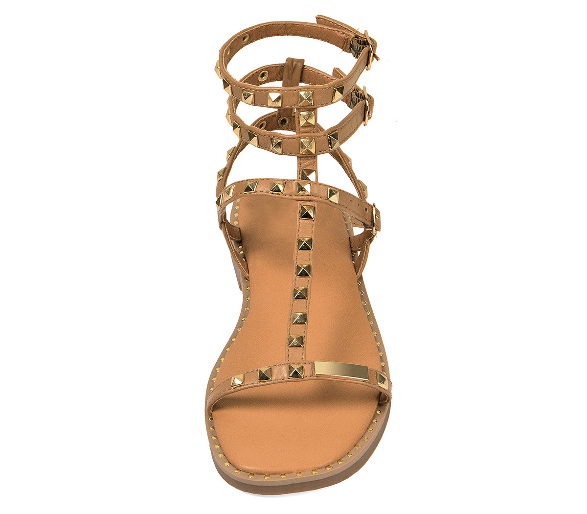 CORALIE SANDALIA ROMANA PIEL CUERO