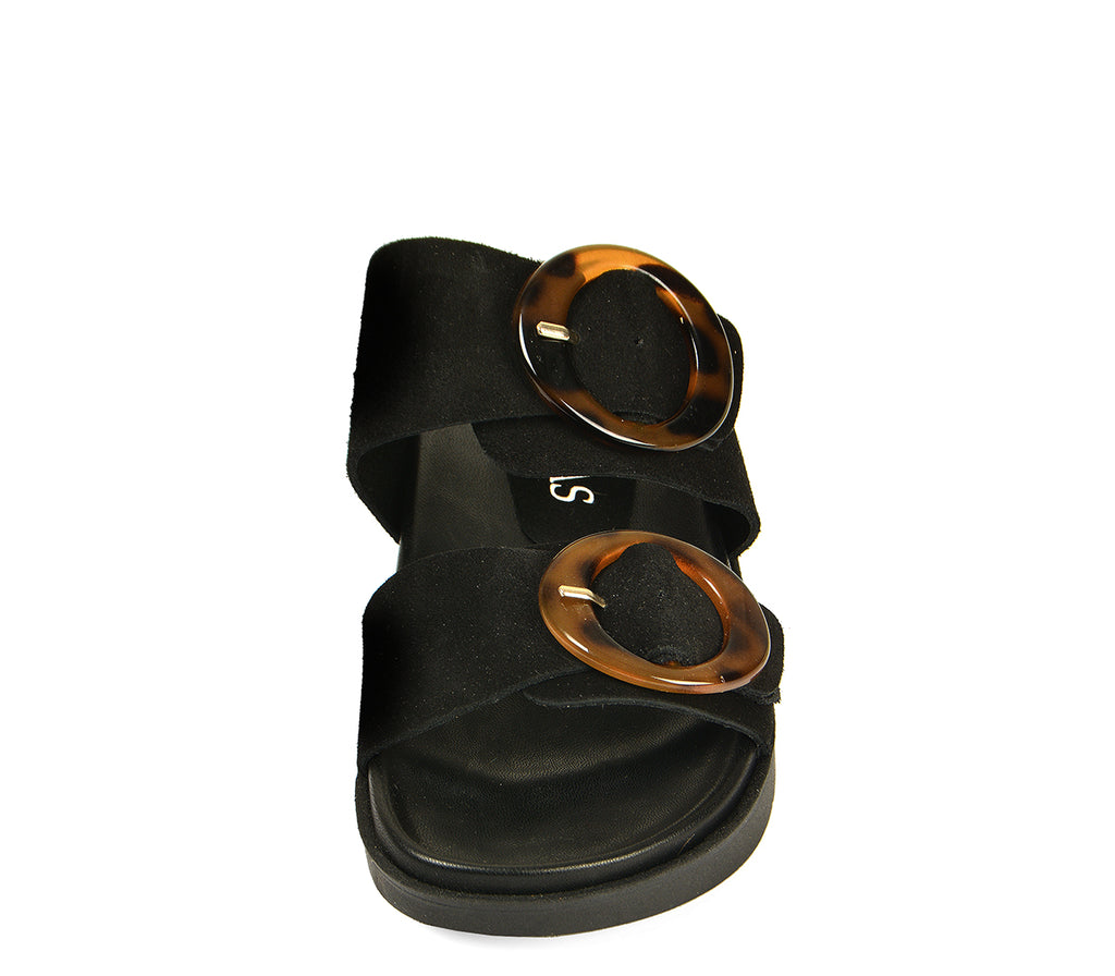 BLACK SANDAL F-8 S VE25|15