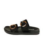 BLACK SANDAL F-8 S VE25|15