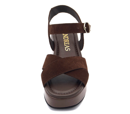 SANDALIA MARRON F-19 S VE25|48