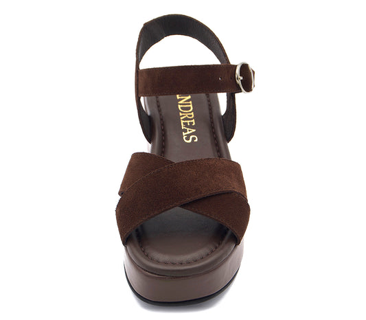 SANDALIA MARRON F-19 S VE25|48