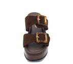 BROWN SANDAL F-20 S VE25|48