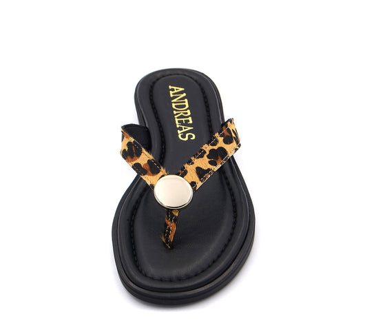 SANDALIA LEOPARDO F-2 L VE25|26