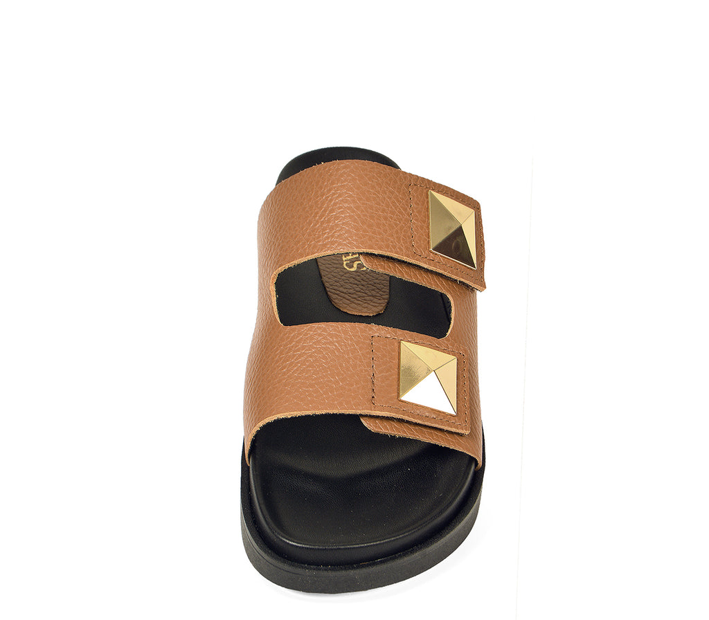 LEATHER SANDAL F-6 P VE25|09