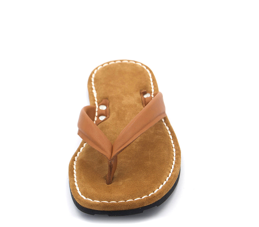 LEATHER SANDAL F-01-2 P VE25|09