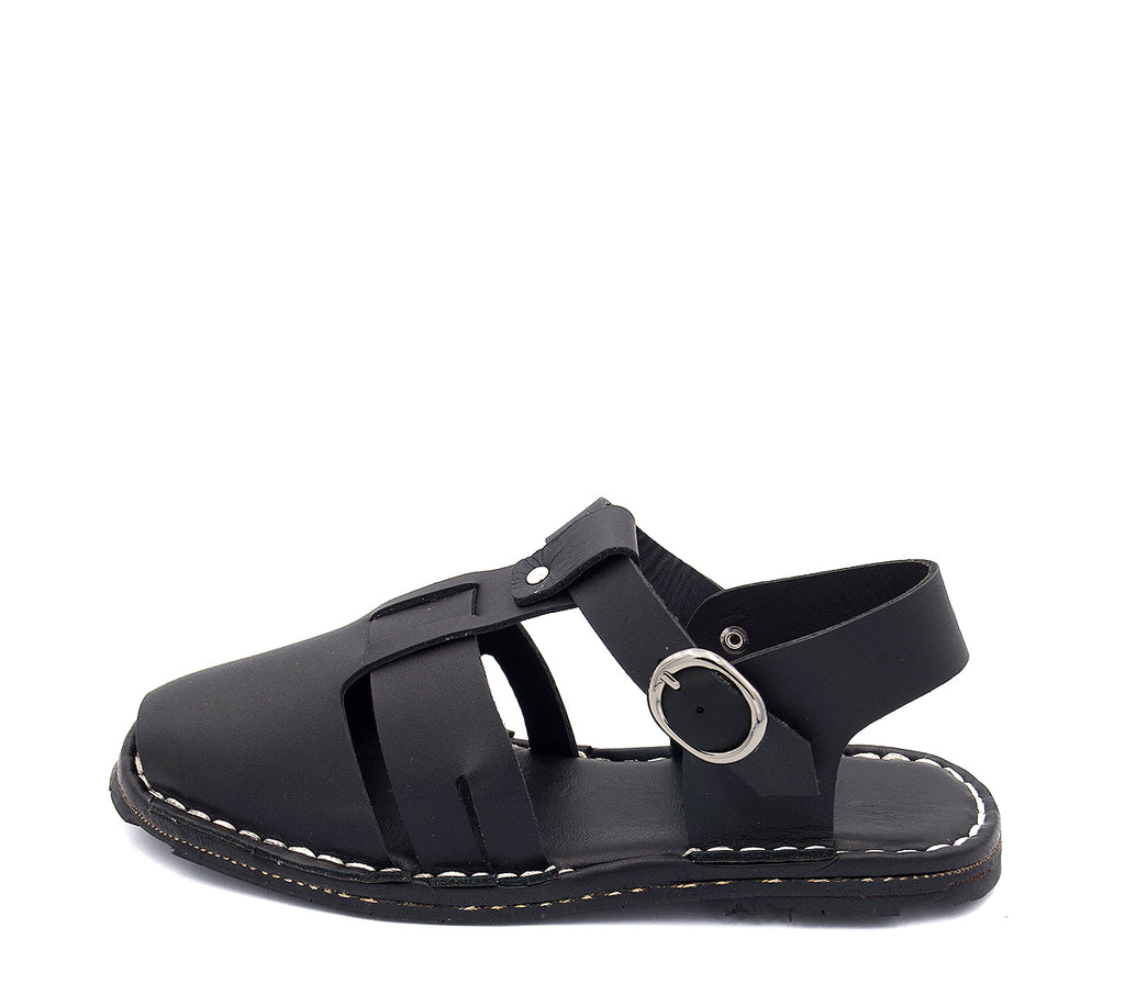 BLACK SANDAL F-05 P VE25|15